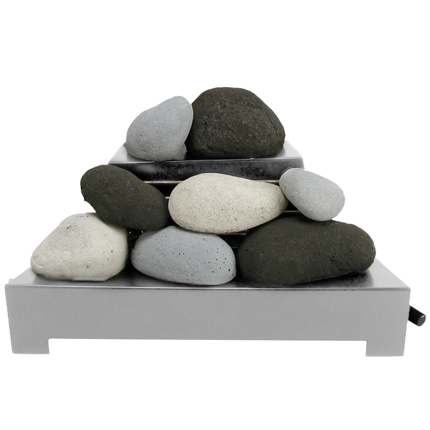 Rasmussen AFS20-SS Alterna Ventless FireStones Stainless Steel 20