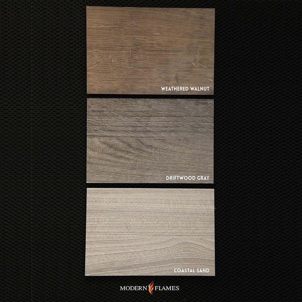 Modern Flames Spectrum 60-Inch Linear Electric Fireplace with Allwood Wall System