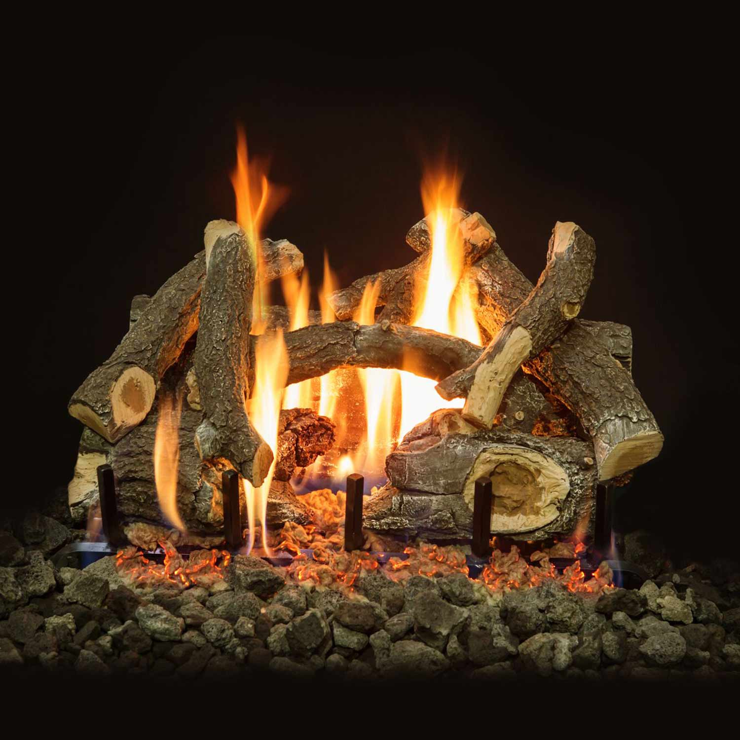 Grand Canyon Arizona Weathered Oak Charred Vented Gas Log