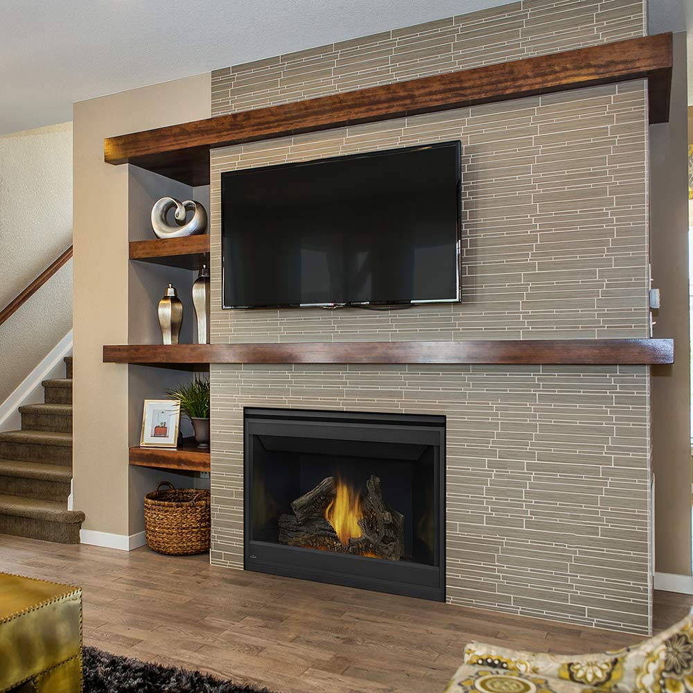 Napoleon B46NTR Ascent Series Millivolt Ignition Direct Vent Gas Fireplace