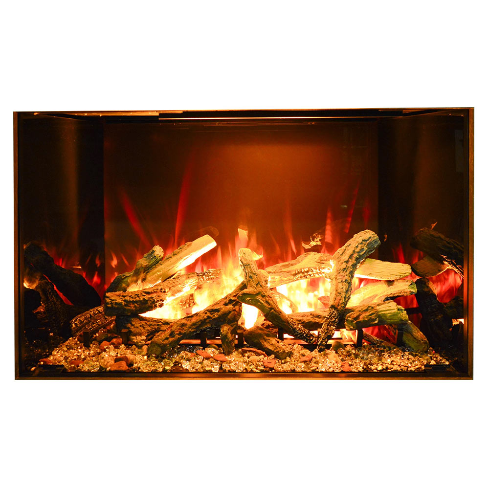 Amantii Signature Built-In Hybrid Electric-Vapour Fireplace