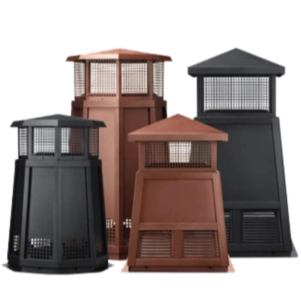 Majestic DTO-CP Faux Copper Decorative Termination Octagon Cap