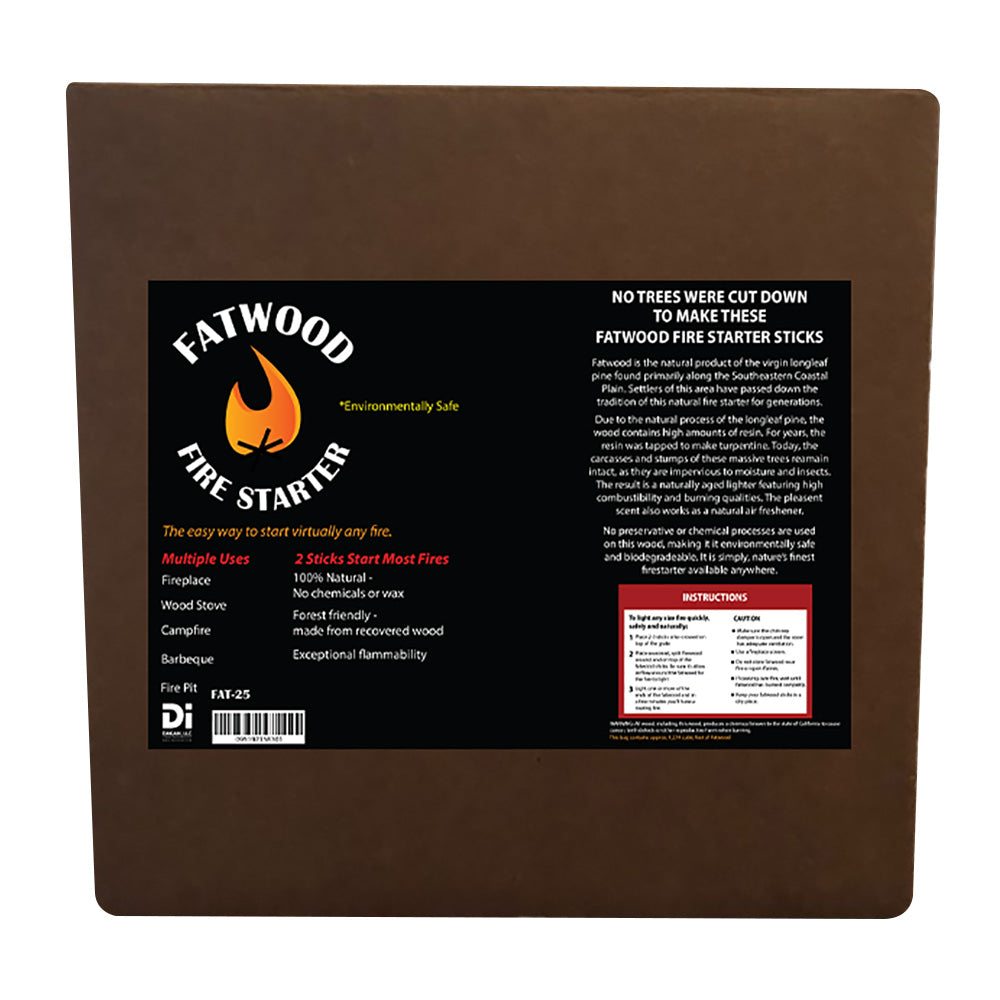 Dagan Fatwood Firestarter in a Box, 25 Pounds