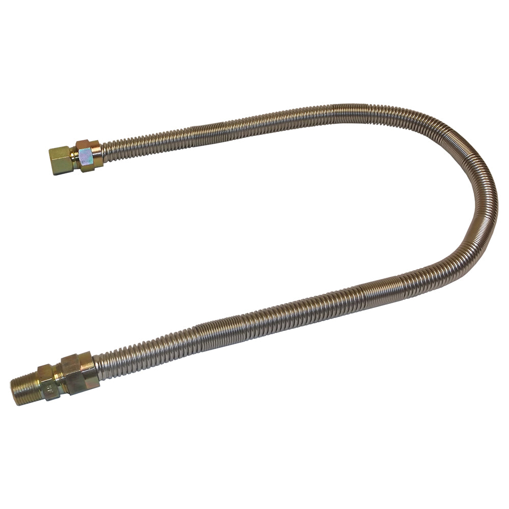 Warming Trends Stainless Steel Flex Line, 1/2-Inch
