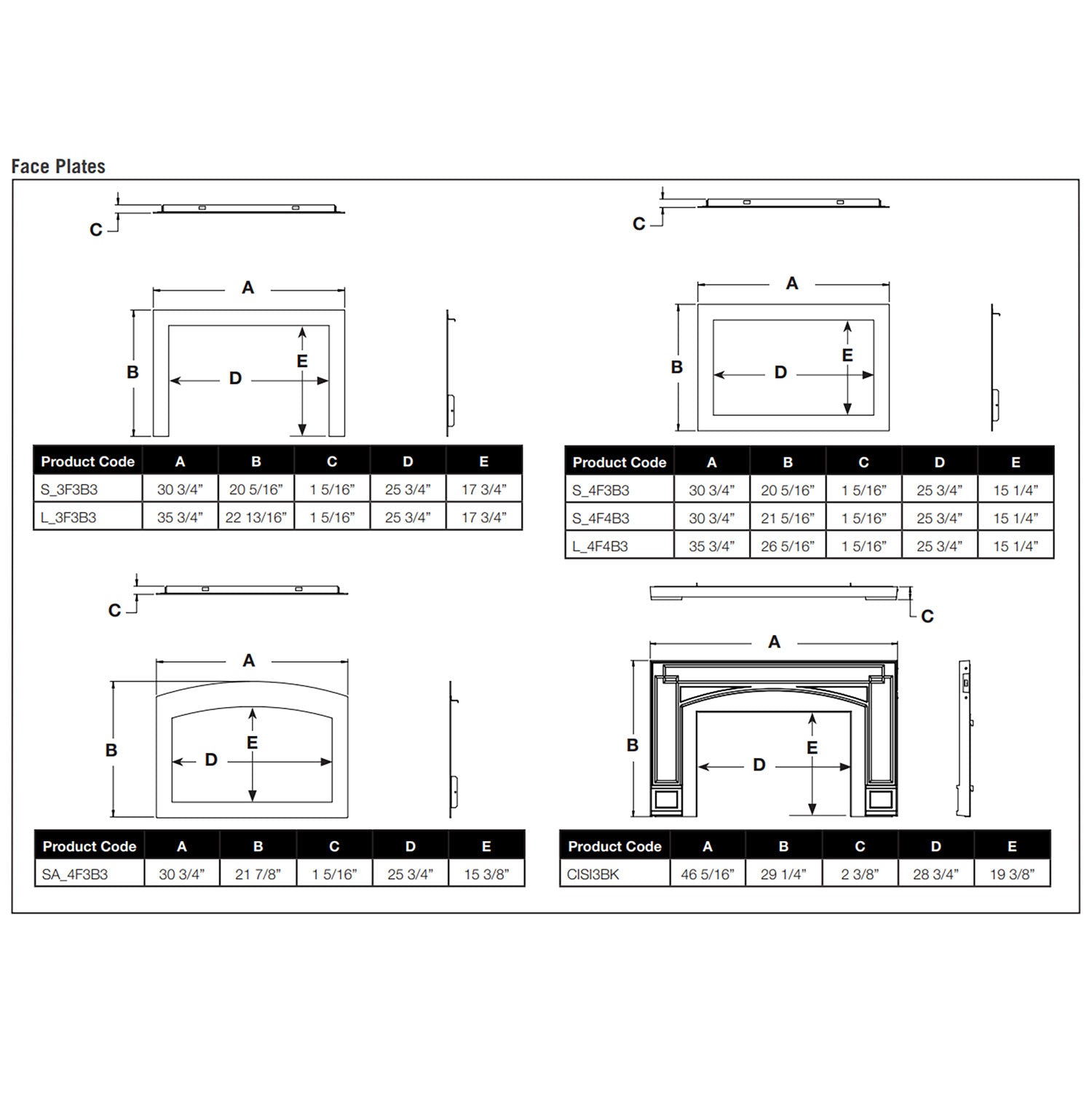 Napoleon GDIX3N-1 Oakville Series Electronic Ignition Direct Vent Gas Fireplace Insert