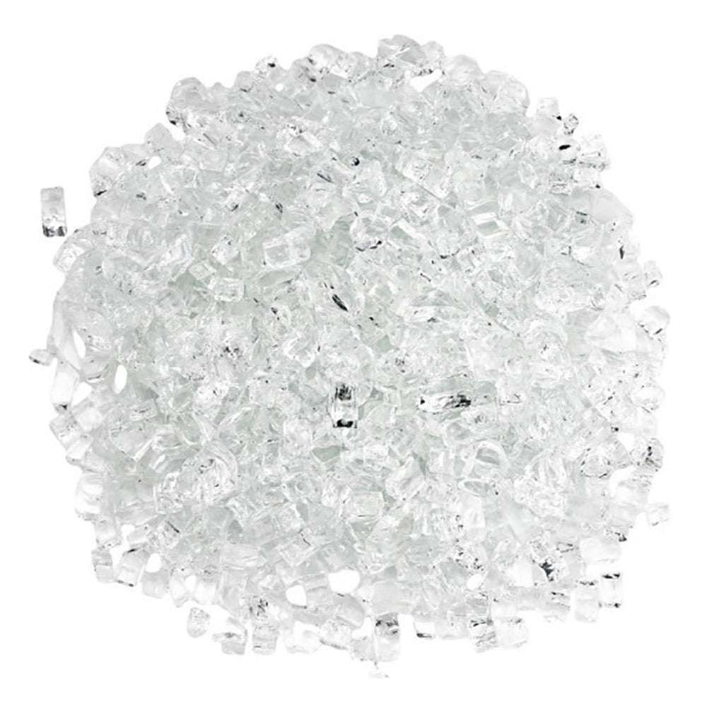 Monessen Contemporary Diamond Fire Glass, 2.25-Pounds