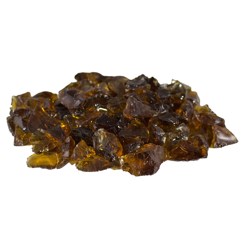 Firegear 10-Pound Broken Fireglass, 1/2 to 3/4-Inch, Cola