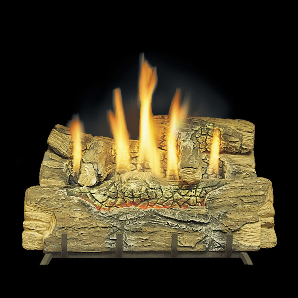 Kingsman GLVF24-LOG24 24-Inch Vent-Free Split Oak Gas Log Set