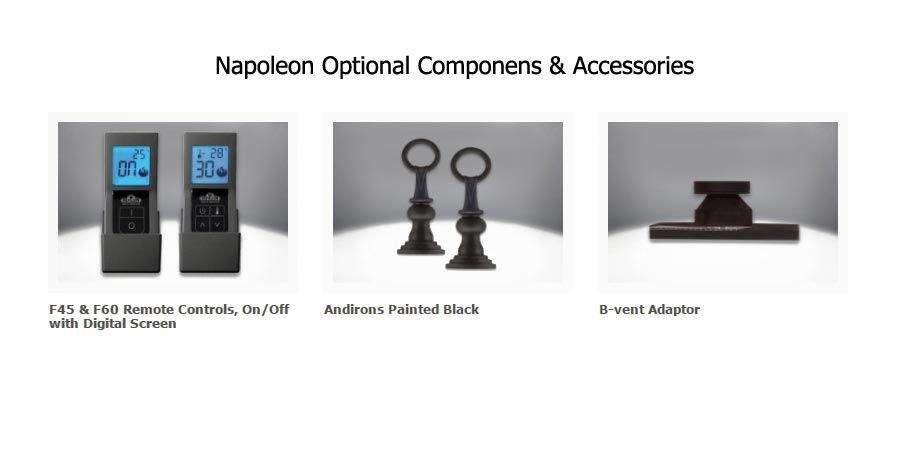 Napoleon Knightsbridge Direct Vent Cast Iron Gas Stove