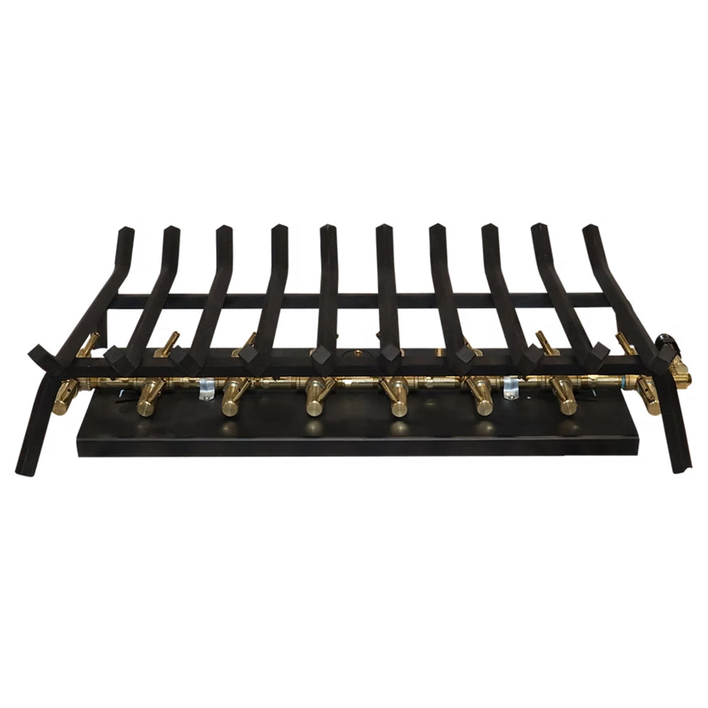 Warming Trends Outdoor Fireplace Kit for 42-Inch Opening or Larger, Tree-Style Burner