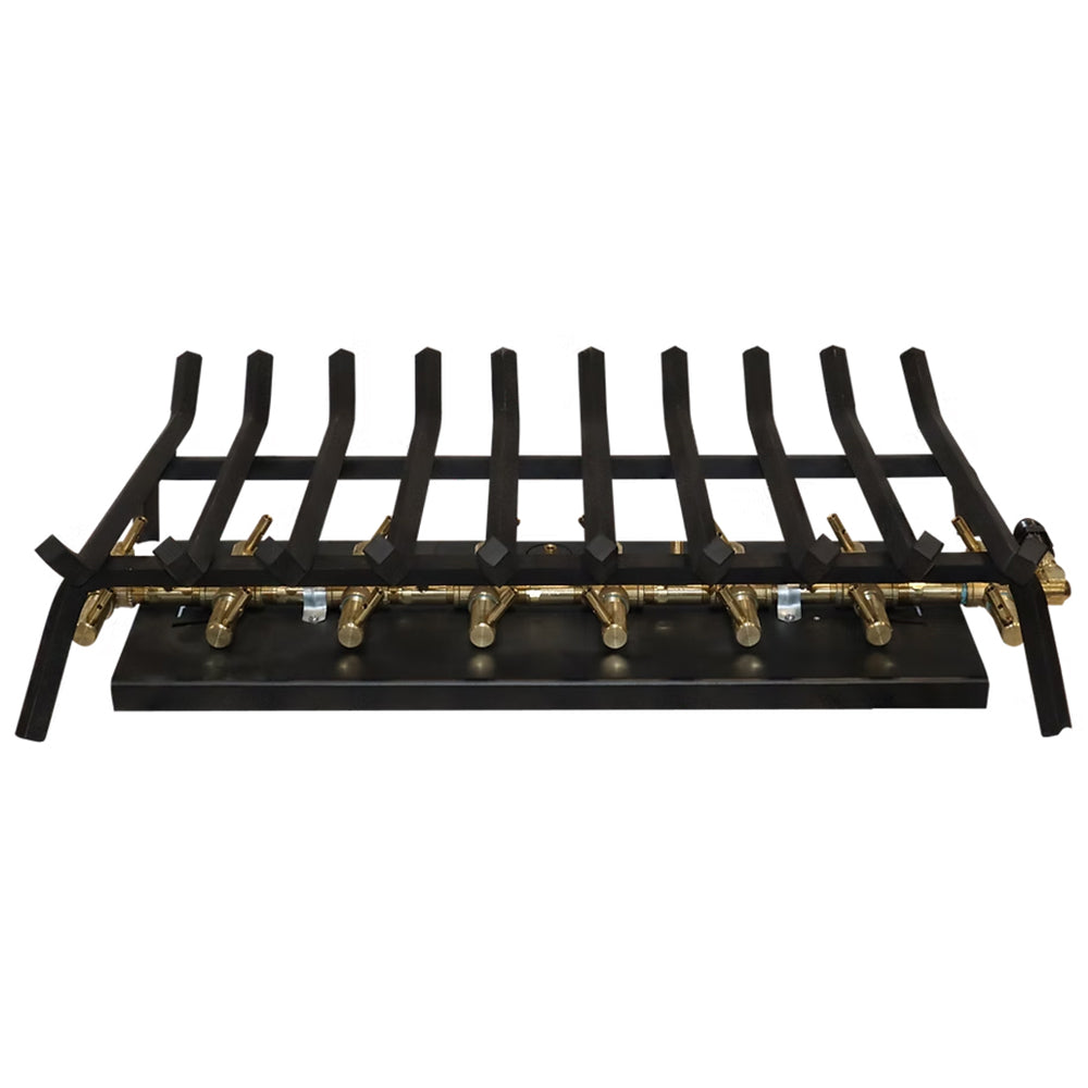 Warming Trends Outdoor Fireplace Kit for 48-Inch Opening or Larger, Tree-Style Burner