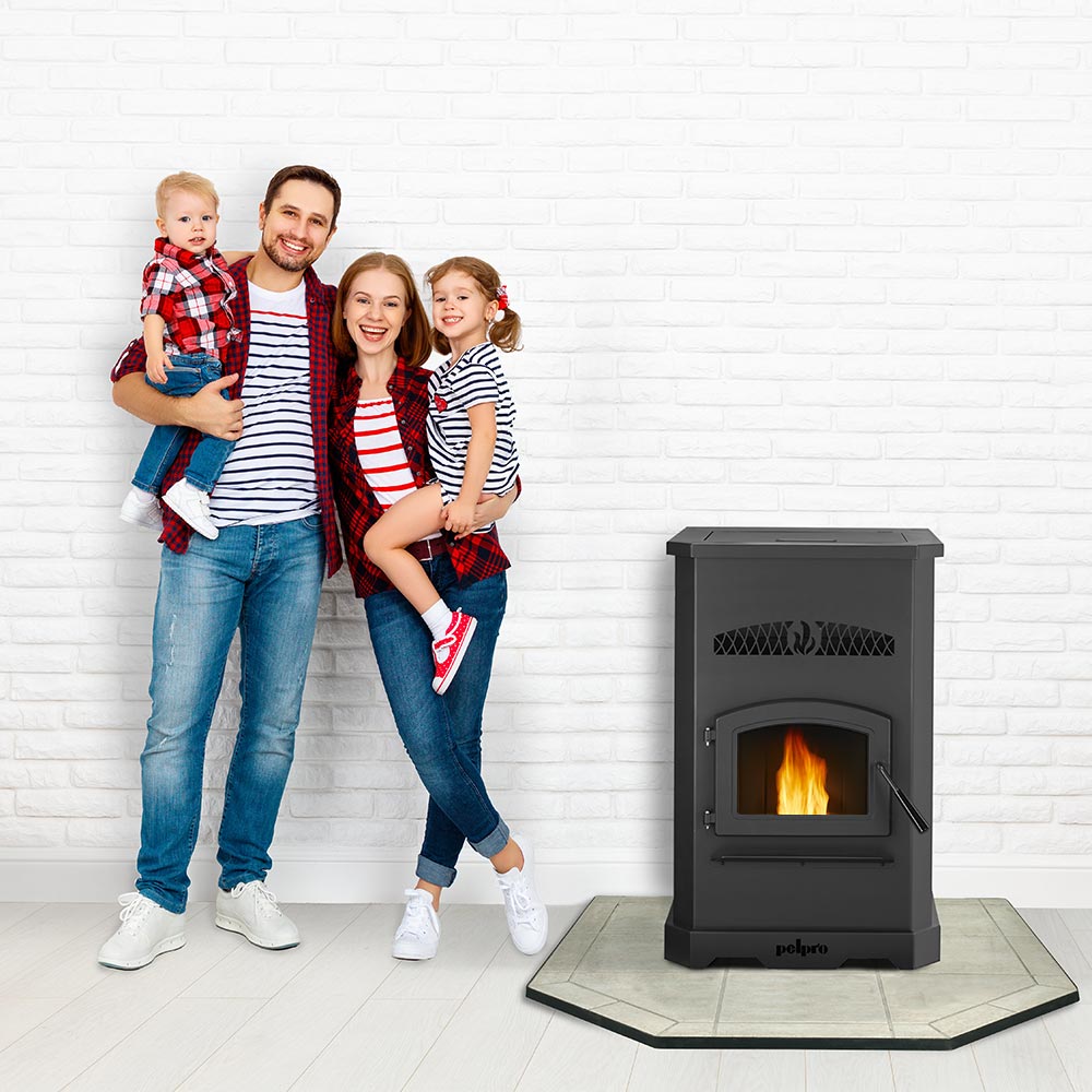 PelPro EPA Certified Pellet Stove with 150 lb. Hopper (PP150)