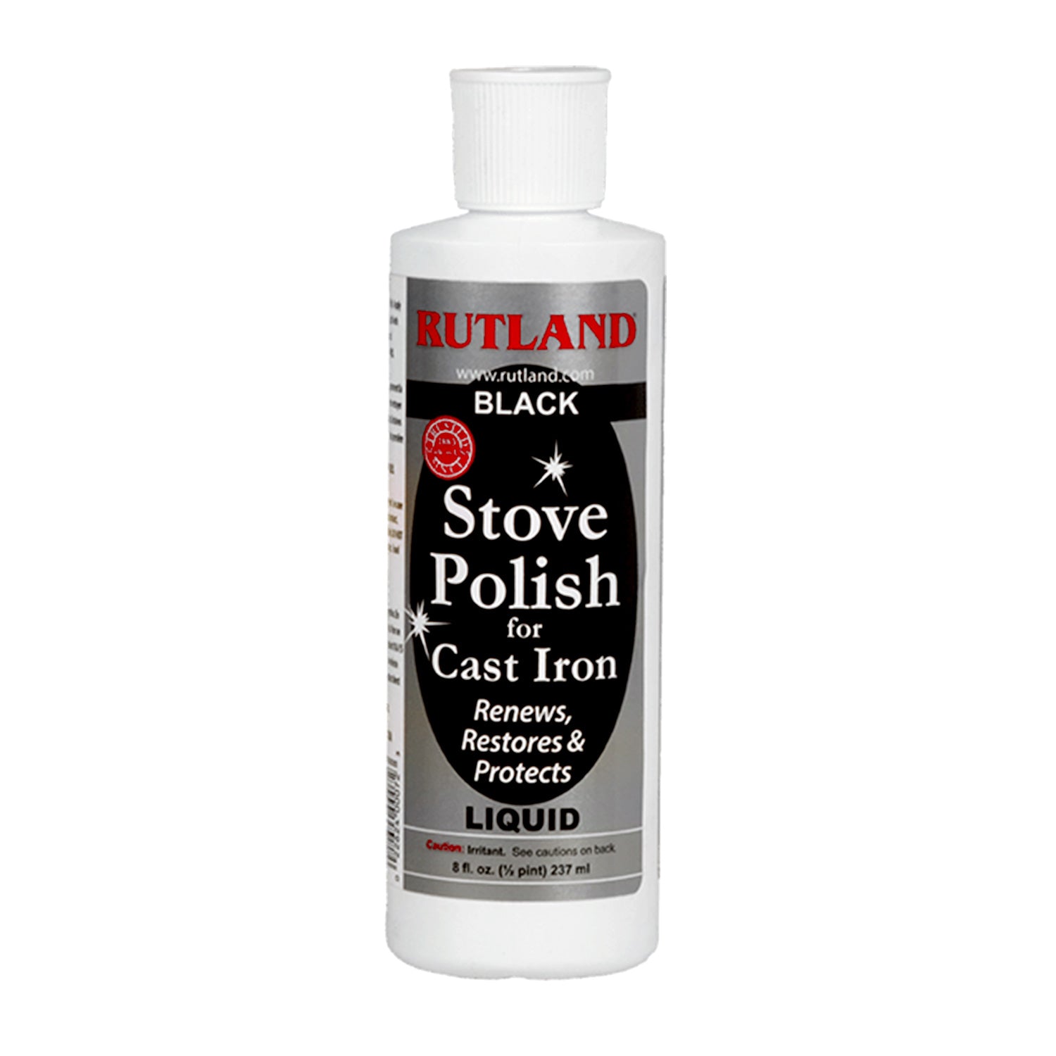 Rutland RD-72 Liquid Stove and Grill Polish, 8 oz Bottle