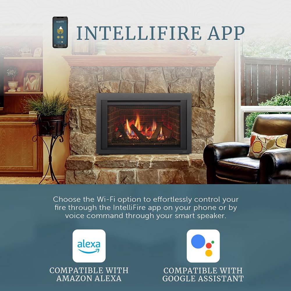 Majestic RUBY30I Ruby 30-Inch Direct Vent Gas Insert