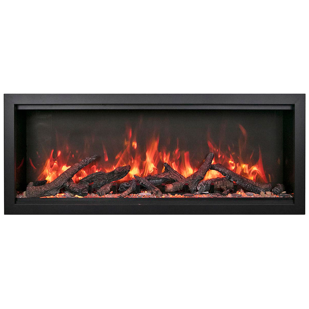 Amantii Symmetry Indoor/Outdoor Built-In Smart Electric Fireplace