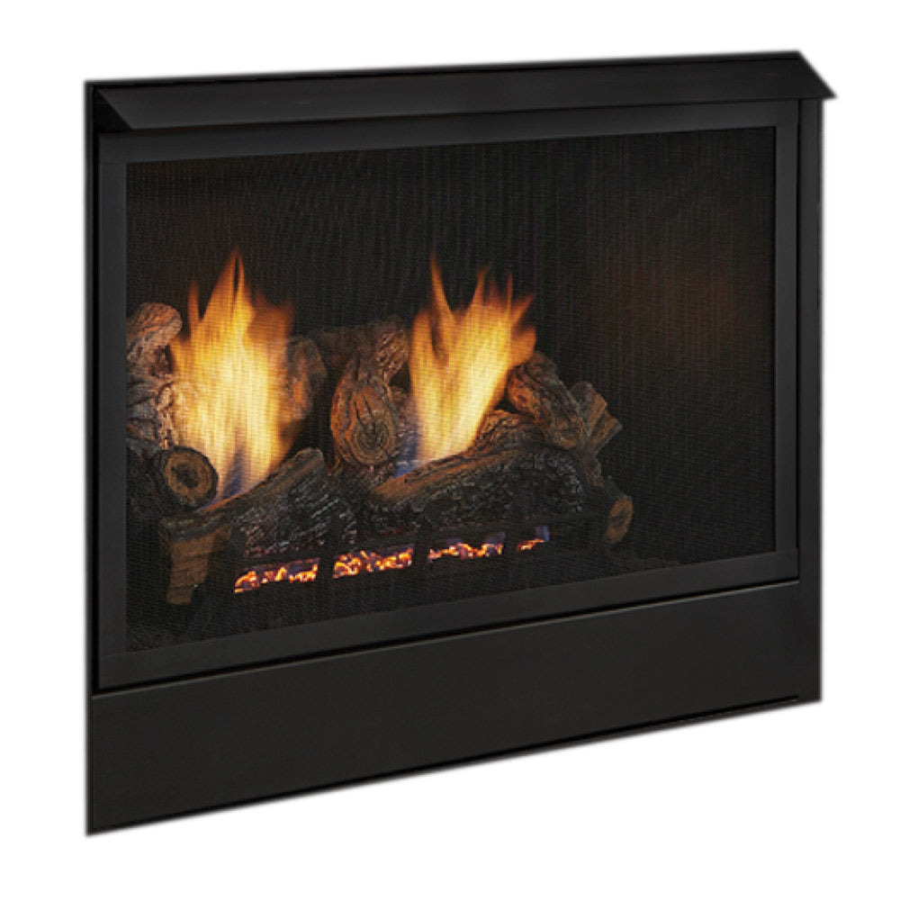 Monessen VFF36L Aria 36-Inch Vent-Free Fireplace with Gas Log Set