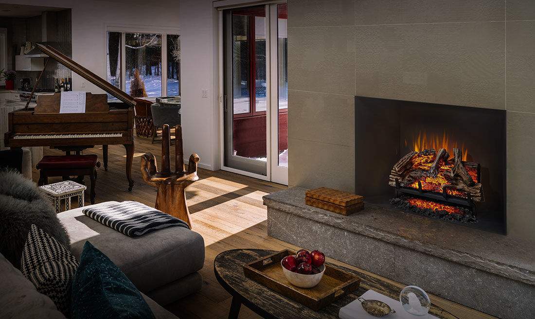 Napoleon NEFIxxH Woodland Electric Fireplace Log Set