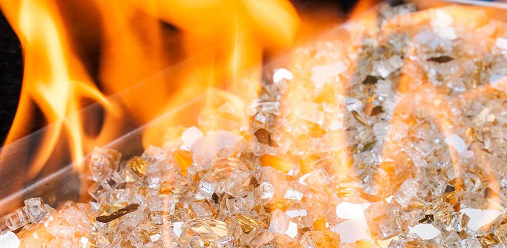 Fire Glass Buying Guide: Types, Sizes and Fireplace Applications