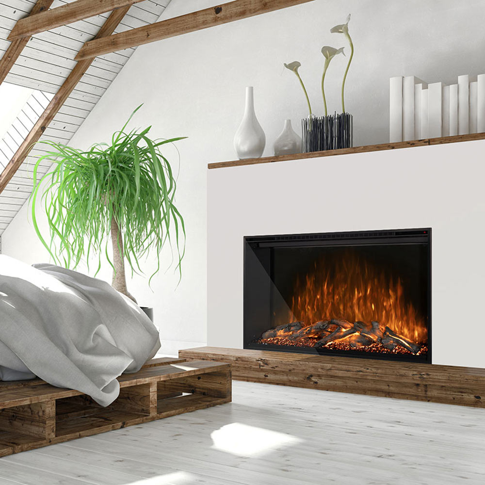 Built-In Electric Fireplaces