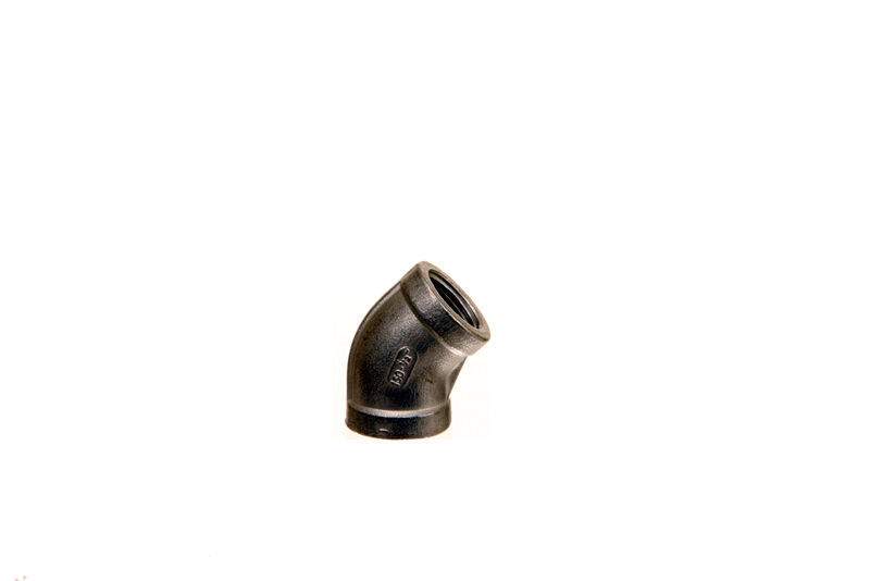 Spotix 45-degree stainless steel elbow fitting, 1/2-inch