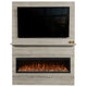 Modern Flames Orion V2 Slim 60-Inch Linear Electric Fireplace with Allwood Wall System