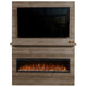 Modern Flames Orion V2 Slim 60-Inch Linear Electric Fireplace with Allwood Wall System