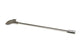 Valve key with chrome finish and offset blade, 24-inch reach