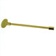 8-inch gas valve key, antique brass finish with hex socket end