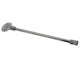 8-inch gas valve key, polished chrome finish with hex socket end