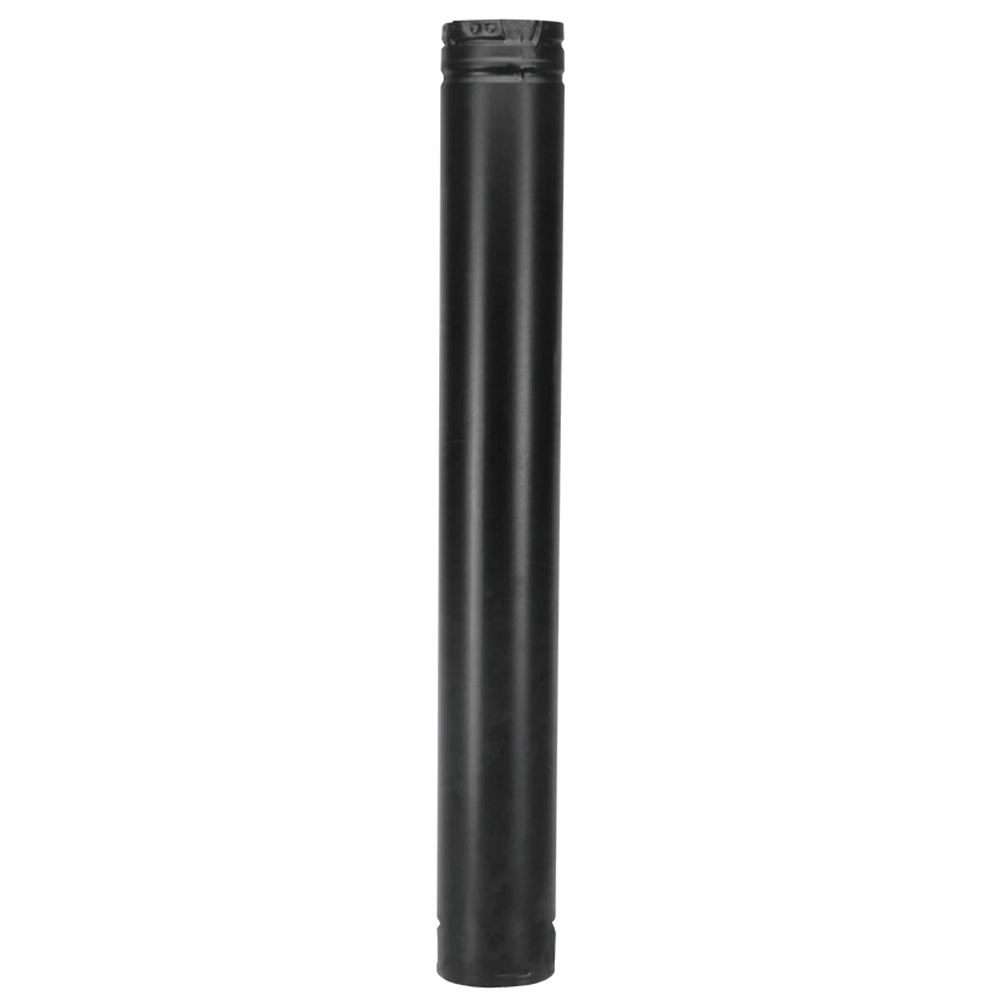DuraVent 4PVP-B PelletVent Pro 4-Inch Diameter Black Steel Stove Pipe