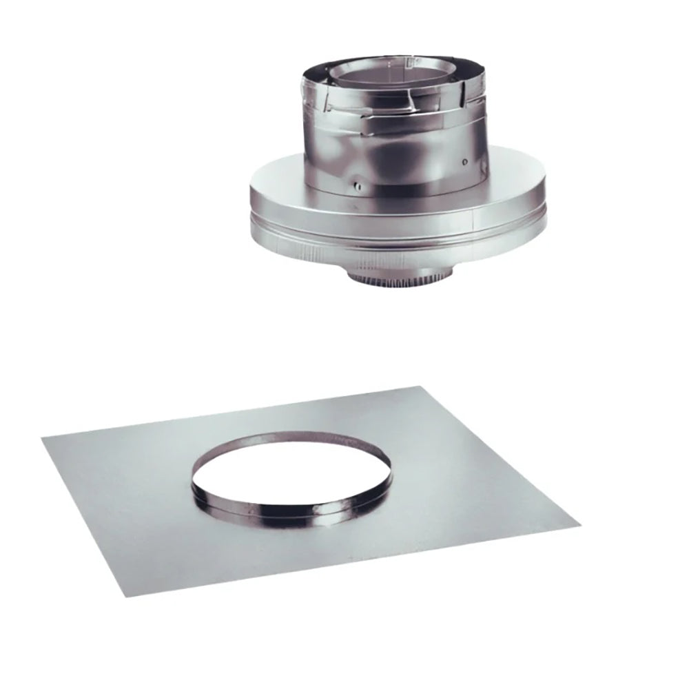 DuraVent 46DVA-KCT DirectVent Pro Masonry Chimney Conversion Kit, 4x6-5/8-Inch Diameter