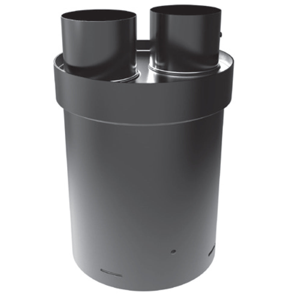DuraVent 46DVA-xCLAA DirectVent Pro 4x6-5/8-Inch Diameter Co-Axial to Co-Linear Appliance Connector