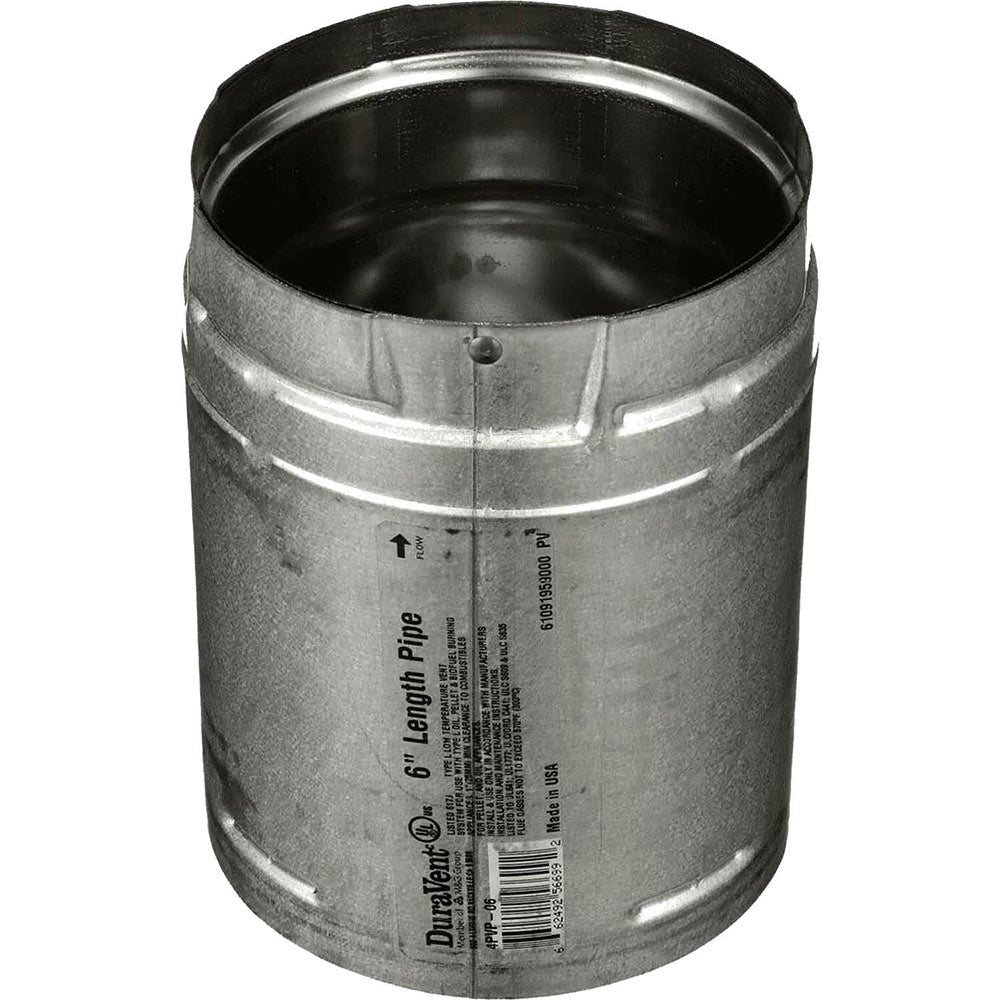 DuraVent 4PVP PelletVent Pro 4-Inch Diameter Galvalume Steel Stove Pipe