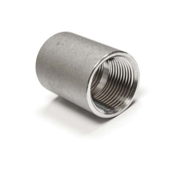3/4-inch stainless steel coupler with internal threaded end