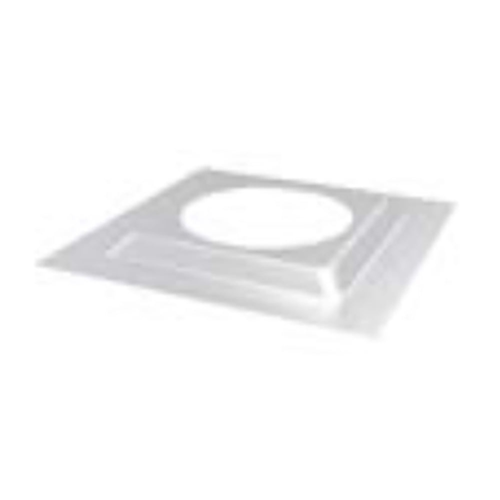 7-inch snap-pak chimney firestop spacer plate with central round opening