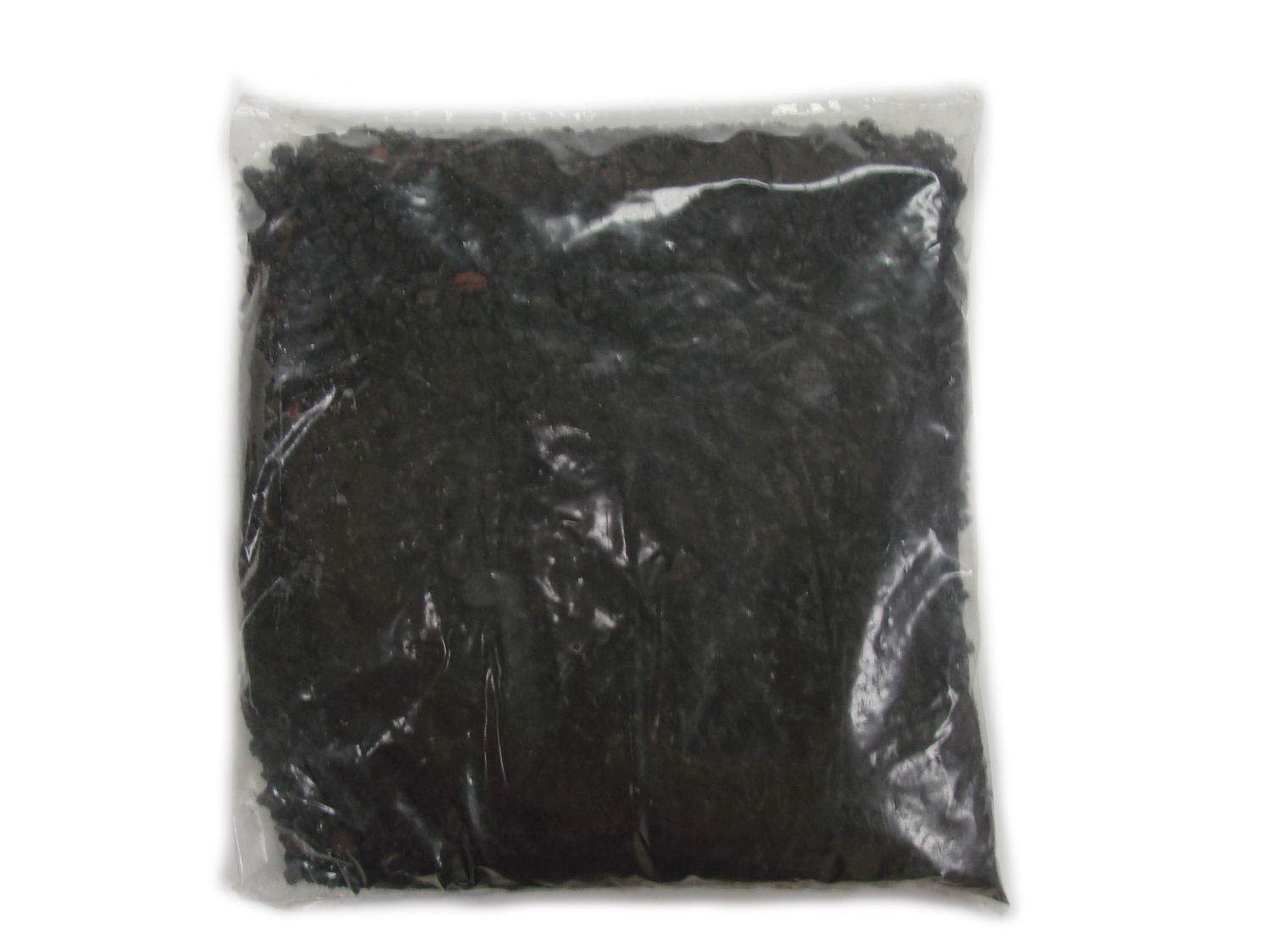 Bag of black volcanic cinders for fire pit and fireplace, 5 lb