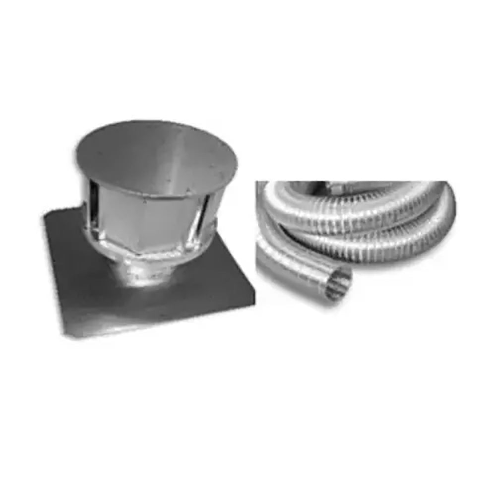 Sierra Flame VCL Pro-Form insert kit with metal cylindrical insert, base and 3x3-inch size