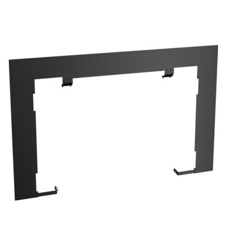 Osburn Matrix metal faceplate backing plate, rectangular with mounting brackets