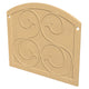 American Fyre Designs Fireplace Protector Plate for Phoenix, Phoenix w/ Back Venting, Grand Phoenix, Mariposa, and Grand Mariposa Models
