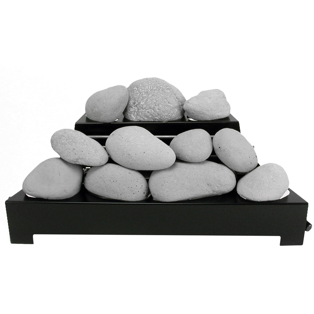 Rasmussen AFS24-B Alterna Ventless FireStones 24-Inch Burner Kit