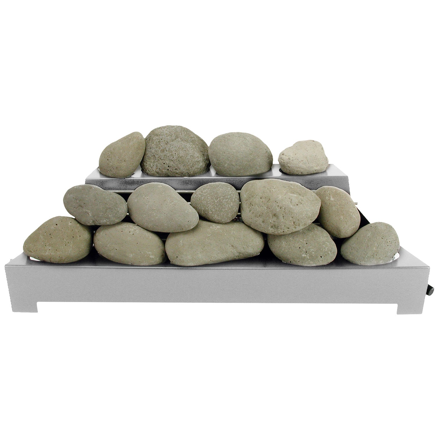 Rasmussen AFS30-SS Alterna Ventless FireStones Stainless Steel 30-Inch Burner Kit