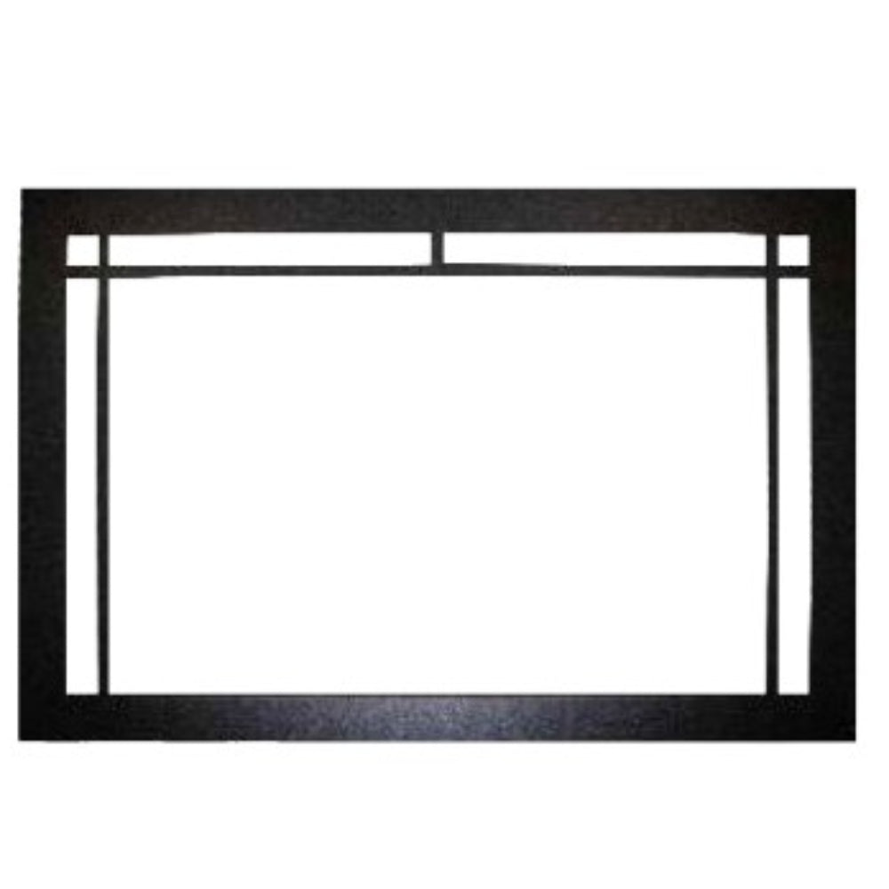 Amantii Square trim for TRD-38: dark frame with silver bar accents