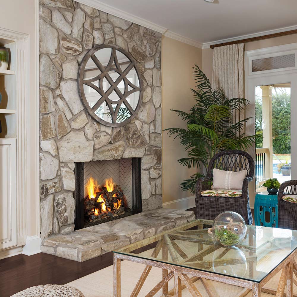 Majestic Ashland 42-Inch Radiant Wood Burning Fireplace