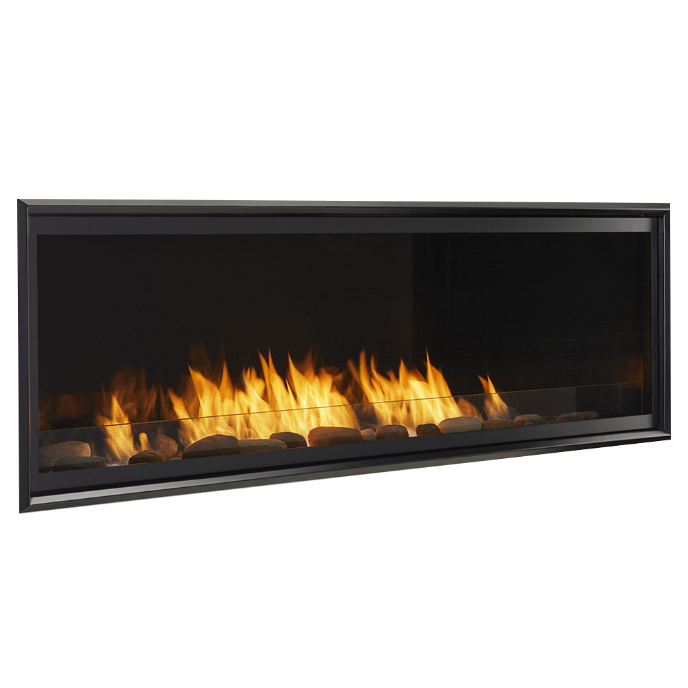 Monessen AVFL60-B Artisan 60-Inch Vent-Free Gas Fireplace with IntelliFire Touch Ignition