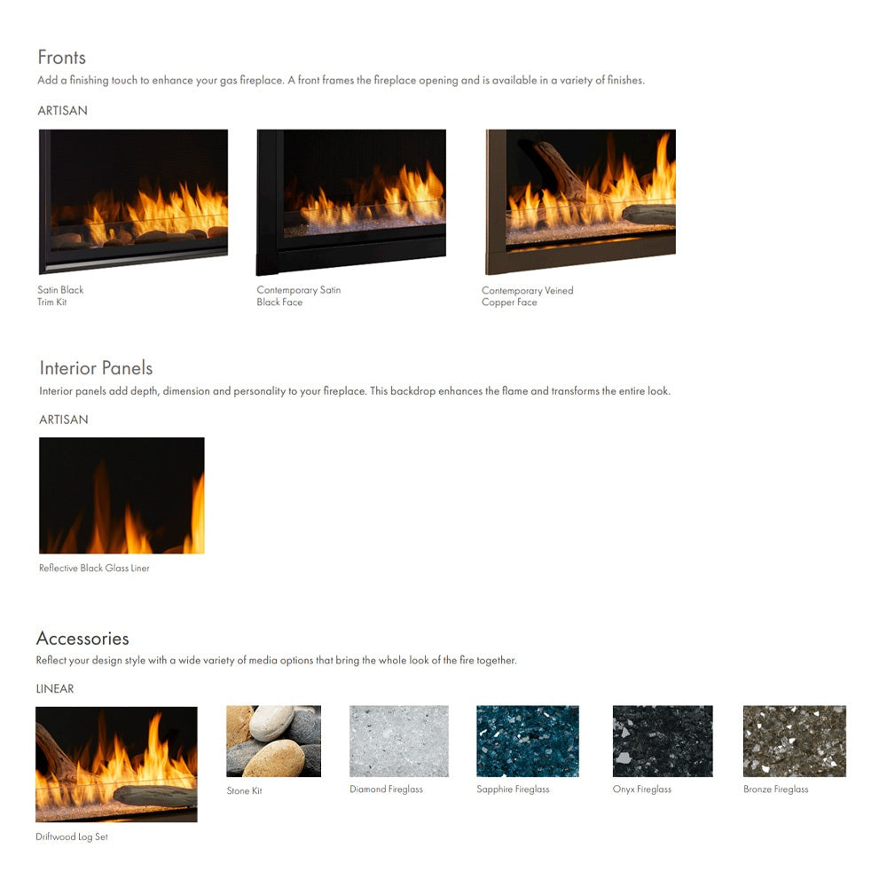 Monessen Artisan 72-Inch Vent-Free Linear Gas Fireplace