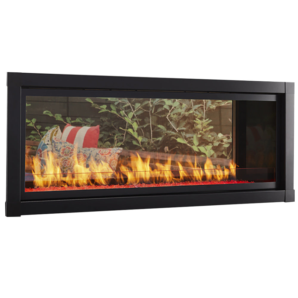 Monessen AVFLST48 Artisan 48-Inch Vent-Free See-Through Gas Fireplace with IntelliFire Touch Ignition