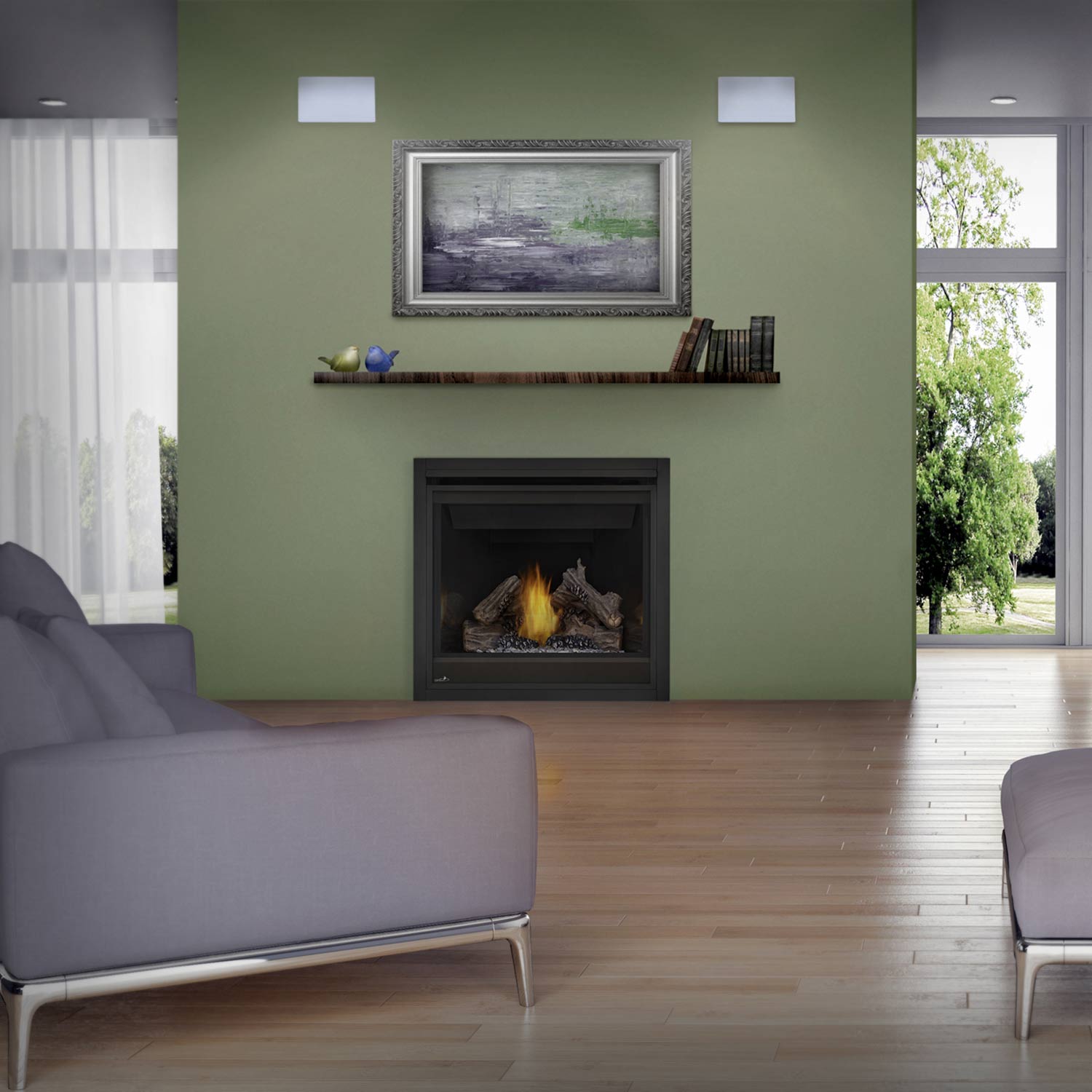 Napoleon B36TR-1 Ascent Series Millivolt Ignition Direct Vent Gas