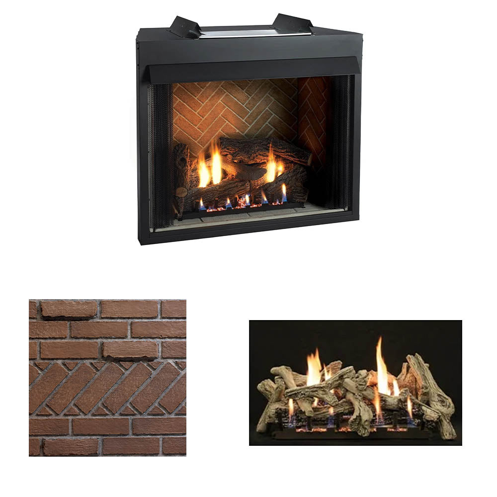 White Mountain Hearth VFS36FB Breckenridge Ventless Select