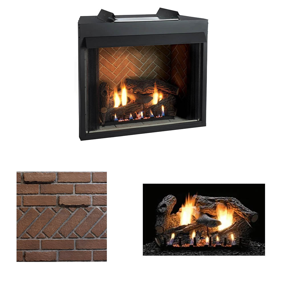 White Mountain Hearth VFS42FB Breckenridge Ventless Select
