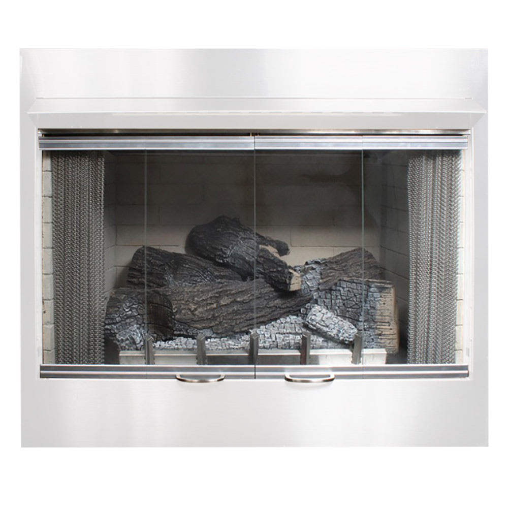 White Mountain Hearth Carol Rose Outdoor Glass Doors